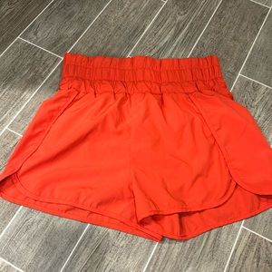 Orange shorts